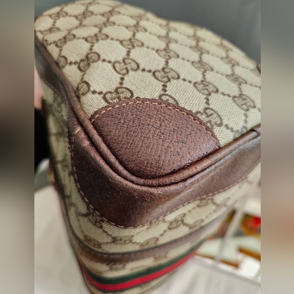 Authentic Vintage Gucci Sherry Line Boston Bag - Picture 6 of 14